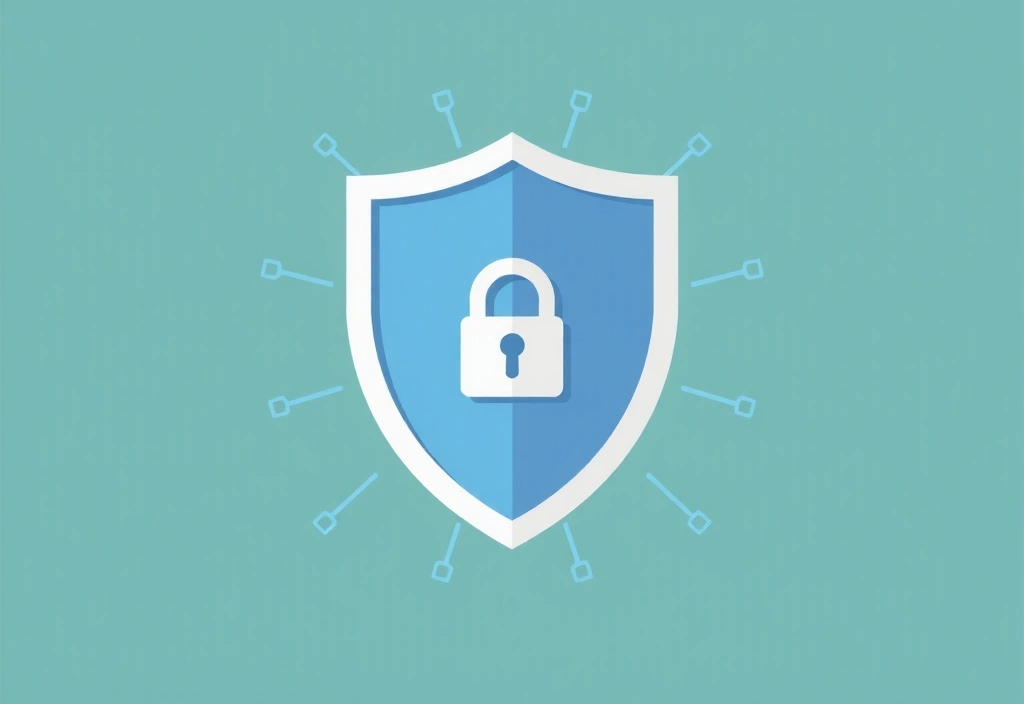 Icône de confidentialité et de protection des données